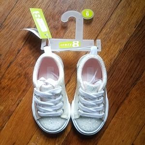 Crazy 8 glitter sneakers
